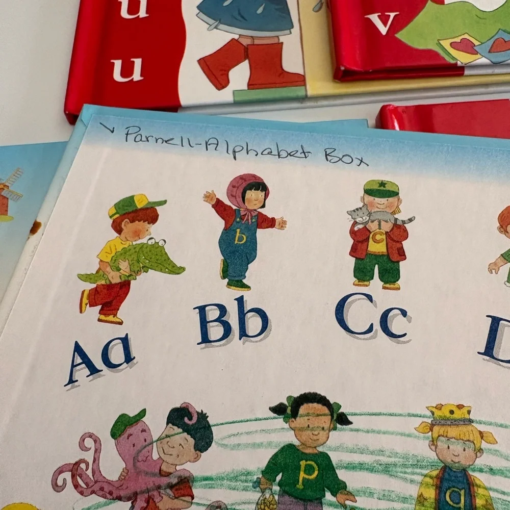 My first step to reading books t-z